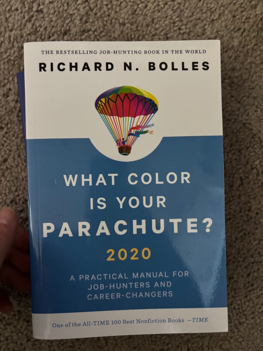 What color is your parachute 2020 book New?